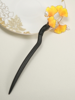 【条码价:129】雅杏发簪（无流苏）50700050