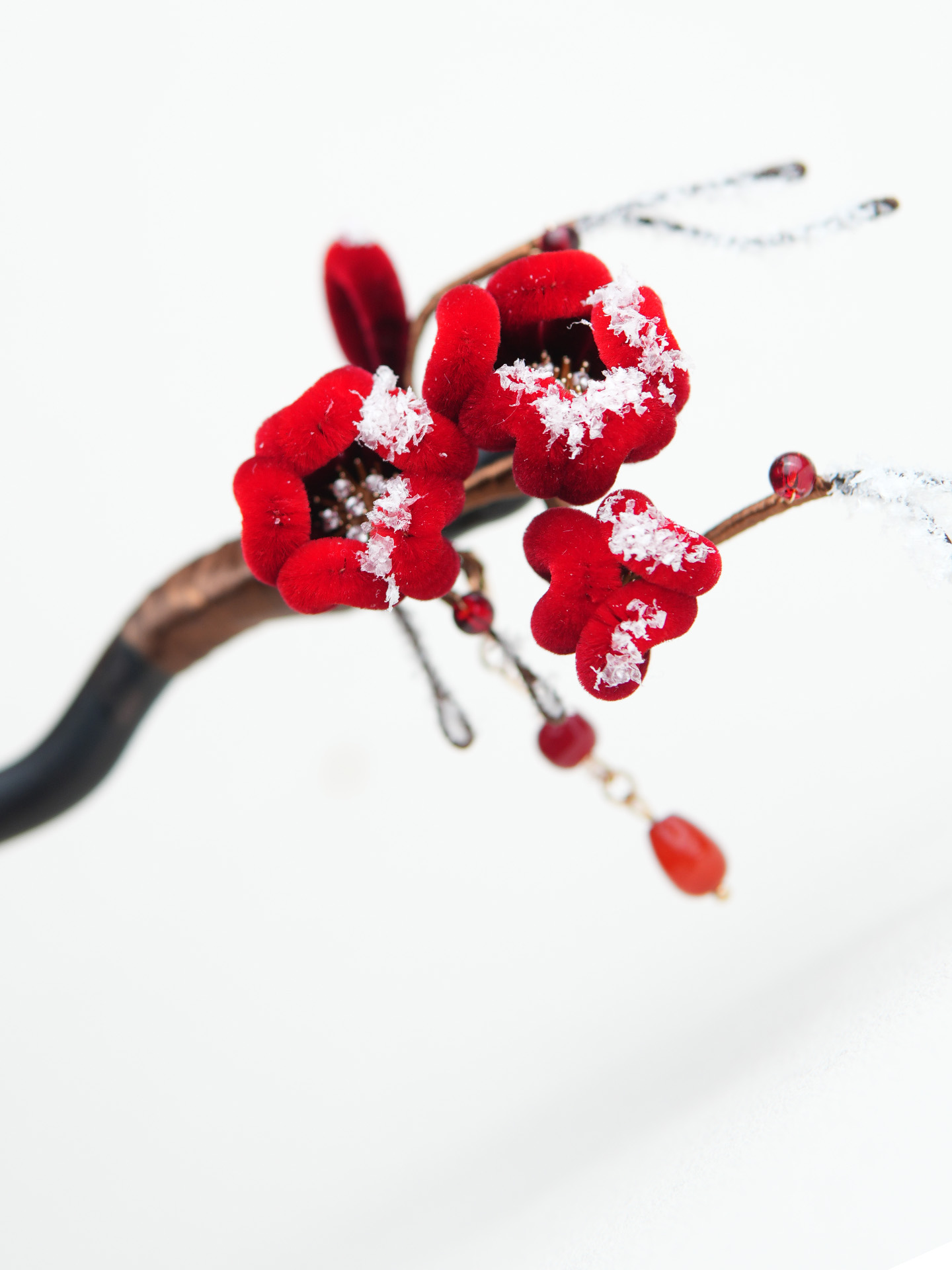 落雪红梅[玛瑙款]