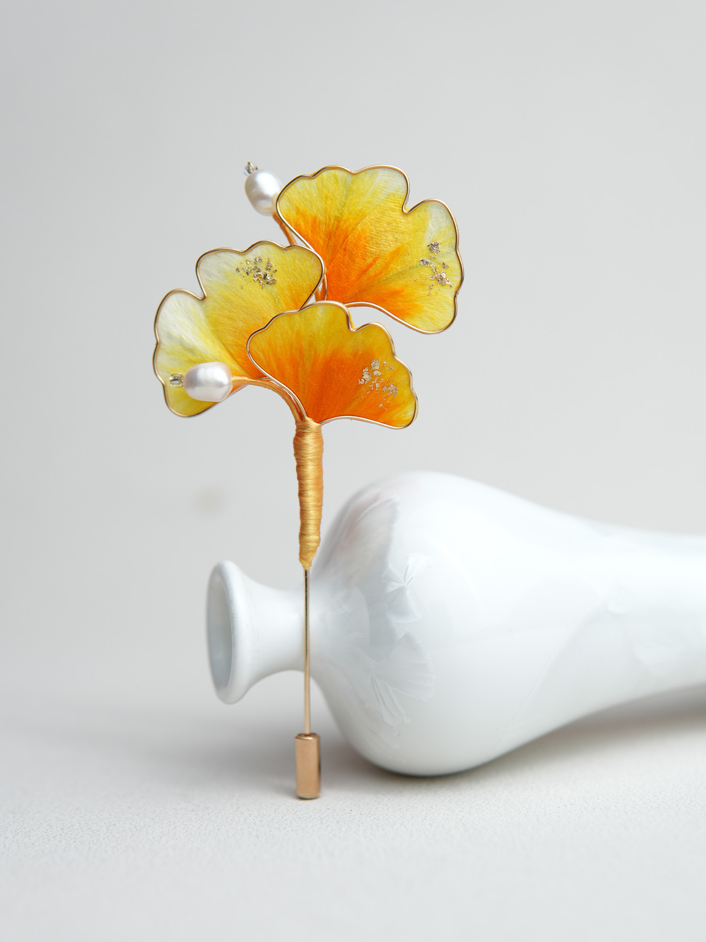 杏叶流金[黄银杏]