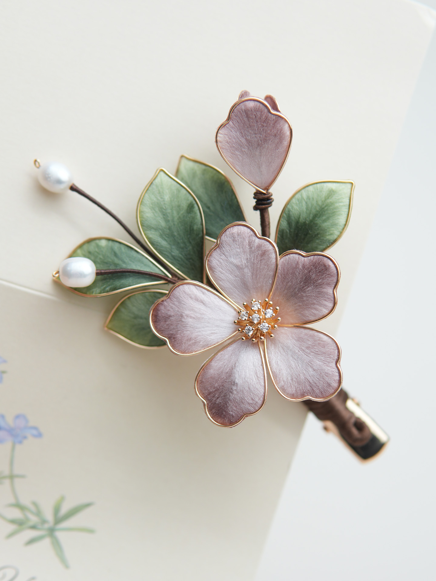 相思遥[柔樱粉5叶]