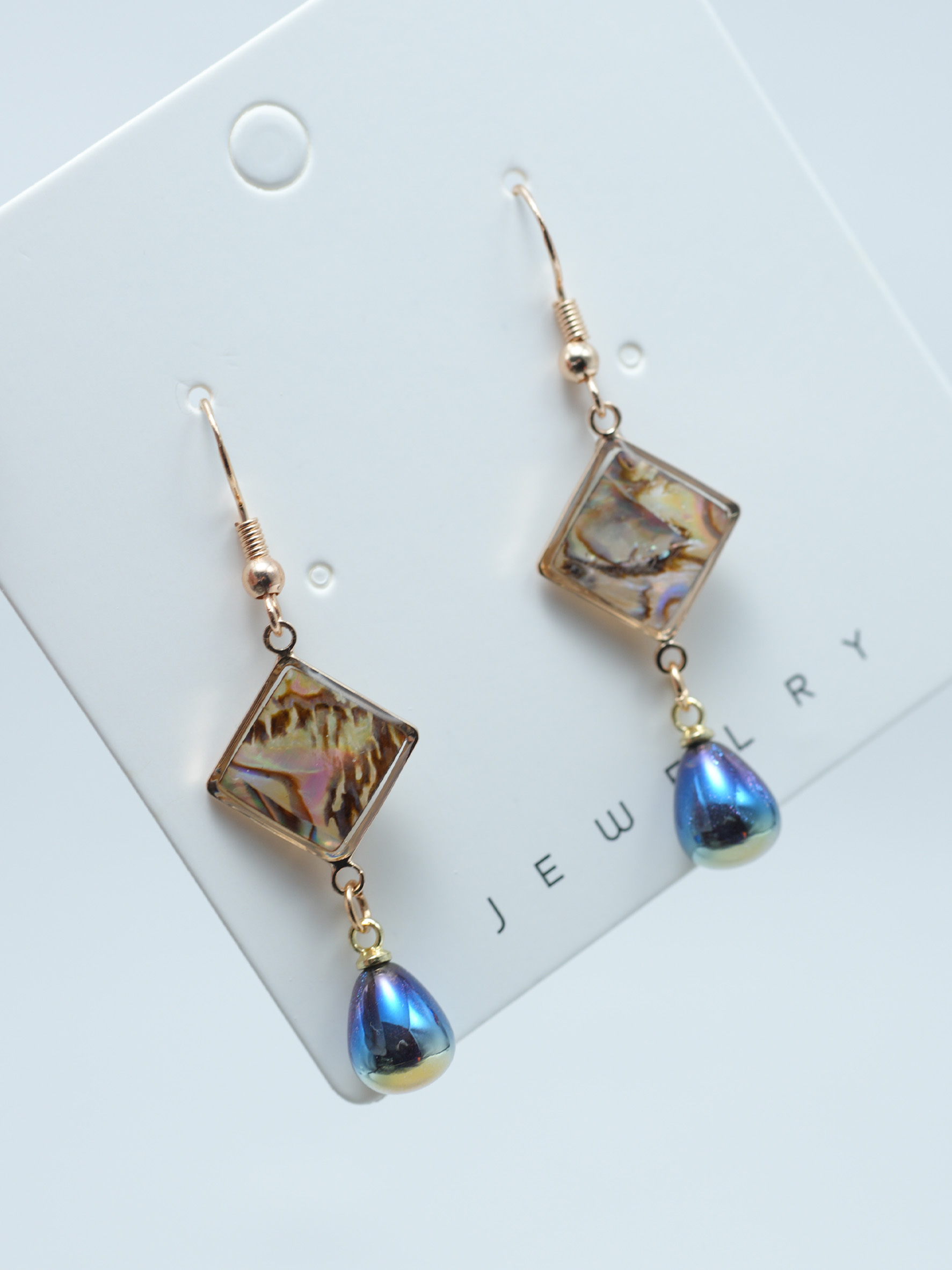 螺钿耳环[鲍鱼贝]